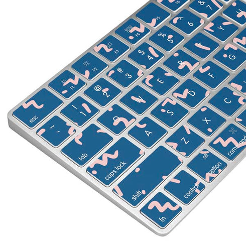 Blue Spring Magic Keyboard Skin