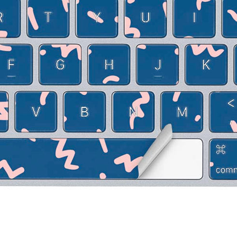 Blue Spring Magic Keyboard Skin