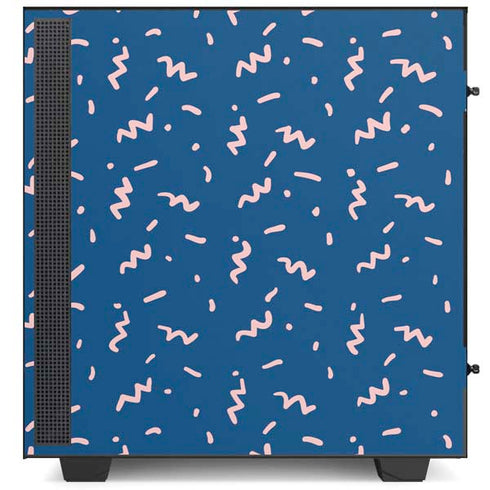 Blue Spring NZXT H510 Compact ATX Mid-Tower Case Skin