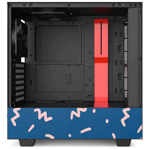 Blue Spring NZXT H510 Compact ATX Mid-Tower Case Skin