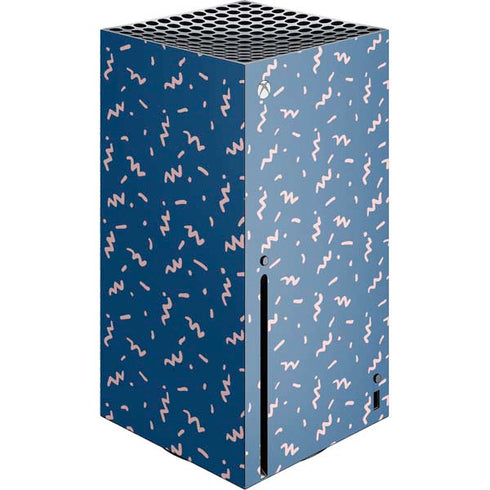 Blue Spring Xbox Series X Console Skin