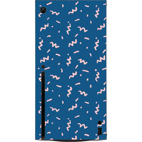 Blue Spring Xbox Series X Console Skin