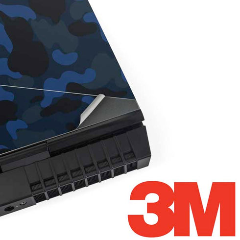 Blue Street Camo Dell Alienware Skin