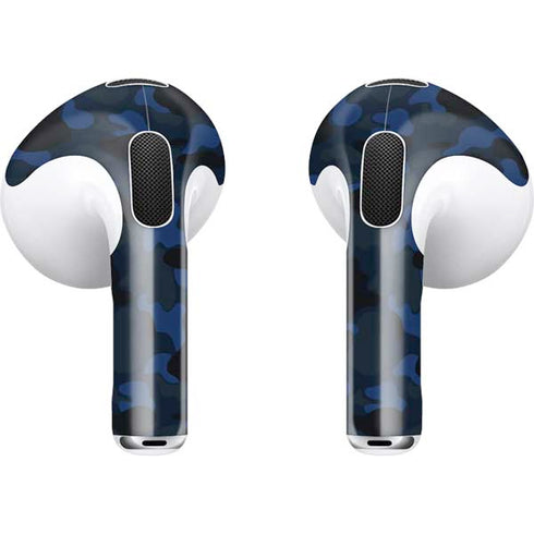Blue Street Camo Apple AirPods (3rd Gen 2021) Skin
