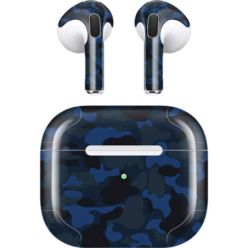 Blue Street Camo Apple AirPods (3rd Gen 2021) Skin