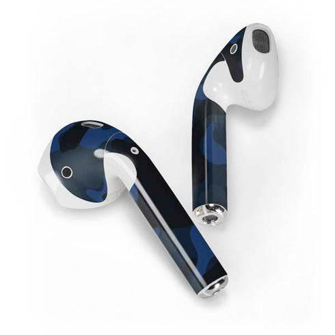 Blue Street Camo Apple AirPods Skin