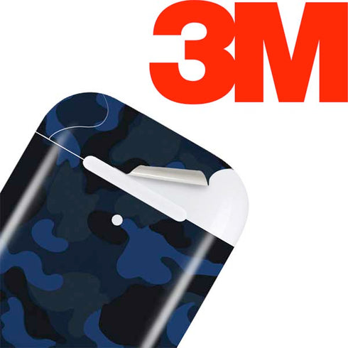 Blue Street Camo Apple AirPods Skin