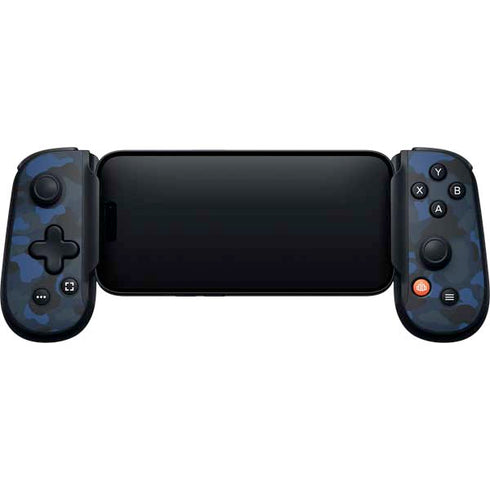 Blue Street Camo Backbone One for iPhone Game Controller Skin