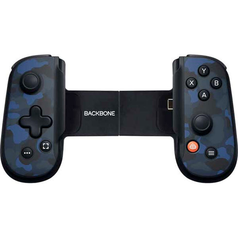 Blue Street Camo Backbone One for iPhone Game Controller Skin