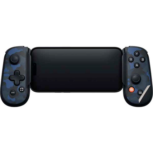 Blue Street Camo Backbone One for iPhone Game Controller Skin
