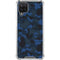 Blue Street Camo Galaxy A12 Clear Case