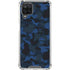 Blue Street Camo Galaxy A12 Clear Case