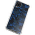 Blue Street Camo Galaxy A12 Clear Case