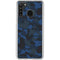 Blue Street Camo Galaxy A21 Clear Case