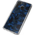 Blue Street Camo Galaxy A21 Clear Case