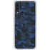 Blue Street Camo Galaxy A50 Clear Case