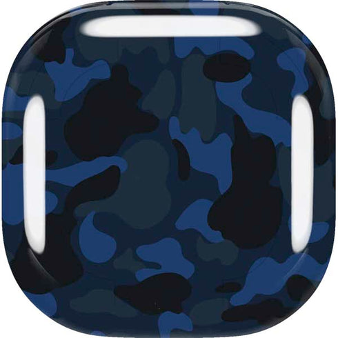 Blue Street Camo Galaxy Buds Live Skin