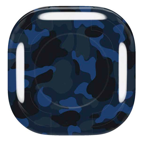 Blue Street Camo Galaxy Buds Live Skin
