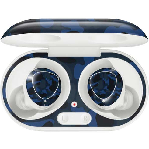 Blue Street Camo Galaxy Buds Plus Skin