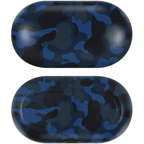 Blue Street Camo Galaxy Buds Skin
