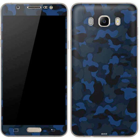 Blue Street Camo Galaxy J7 Skin