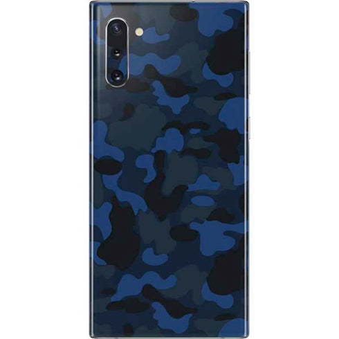 Blue Street Camo Galaxy Note 10 Skin