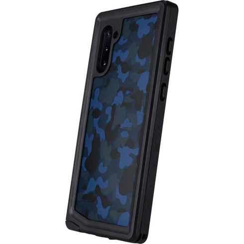 Blue Street Camo Galaxy Note 10 Waterproof Case