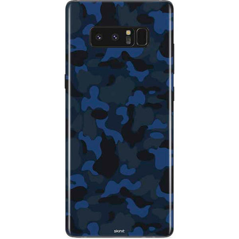 Blue Street Camo Galaxy Note 8 Skin