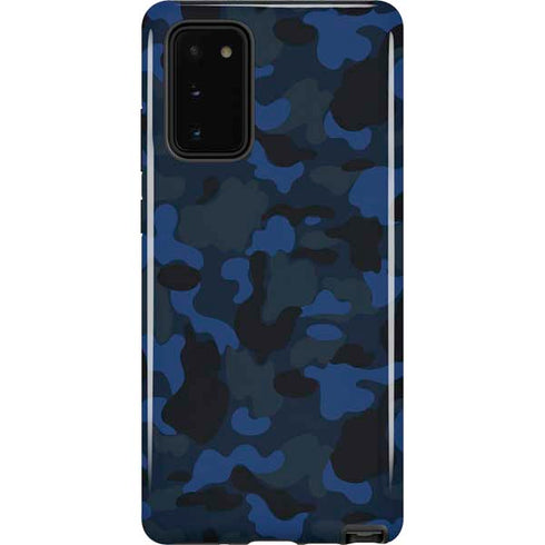 Blue Street Camo Galaxy Note20 5G Pro Case