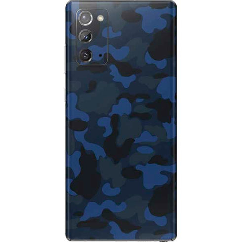 Blue Street Camo Galaxy Note20 5G Skin