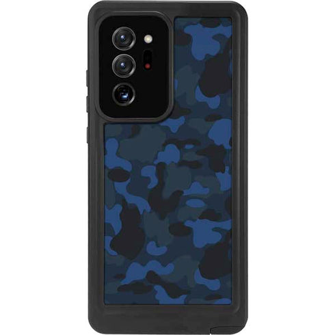 Blue Street Camo Galaxy Note20 Ultra 5G Waterproof Case