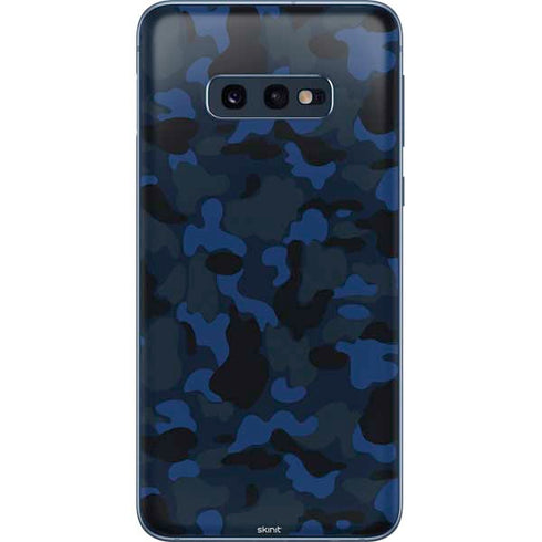 Blue Street Camo Galaxy S10e Skin