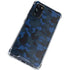 Blue Street Camo Galaxy S20 FE Clear Case