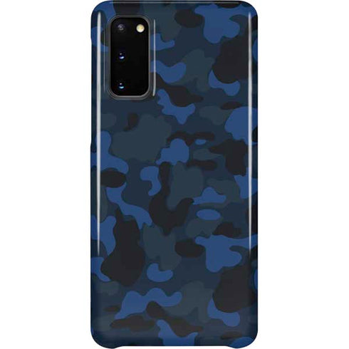 Blue Street Camo Galaxy S20 Lite Case