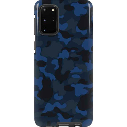 Blue Street Camo Galaxy S20 Plus Pro Case