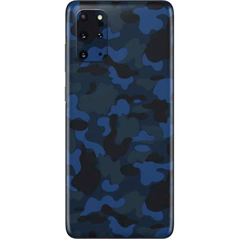 Blue Street Camo Galaxy S20 Plus Skin