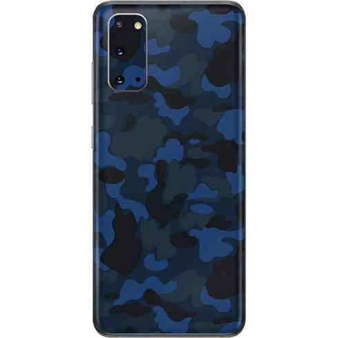 Blue Street Camo Galaxy S20 Skin