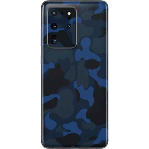 Blue Street Camo Galaxy S20 Ultra 5G Skin