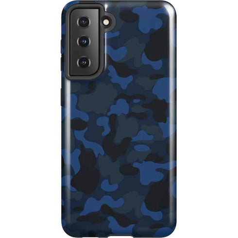 Blue Street Camo Galaxy S21 5G Pro Case