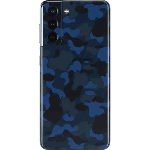 Blue Street Camo Galaxy S21 5G Skin