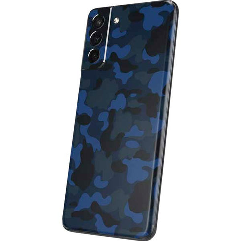 Blue Street Camo Galaxy S21 5G Skin