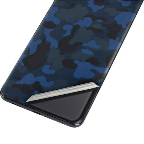 Blue Street Camo Galaxy S21 5G Skin