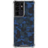 Blue Street Camo Galaxy S21 Ultra 5G Clear Case