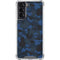 Blue Street Camo Galaxy S22 Clear Case