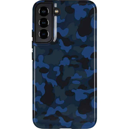 Blue Street Camo Galaxy S22 Plus Pro Case