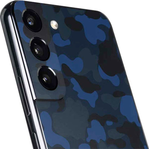 Blue Street Camo Galaxy S22 Plus Skin