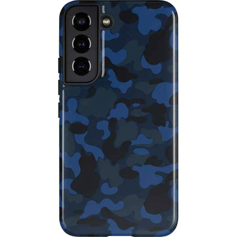 Blue Street Camo Galaxy S22 Pro Case