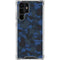 Blue Street Camo Galaxy S22 Ultra Clear Case