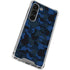 Blue Street Camo Galaxy S23 Clear Case
