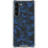 Blue Street Camo Galaxy S23 Plus Clear Case